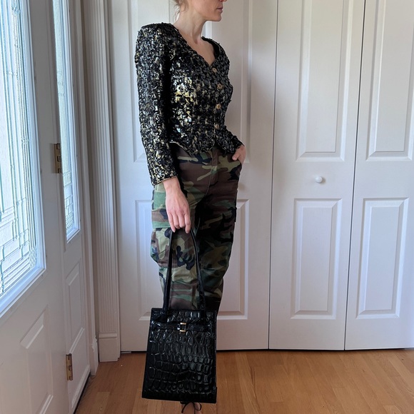 1980’s Opening Night! Sequin Blazer - Picture 3 of 10